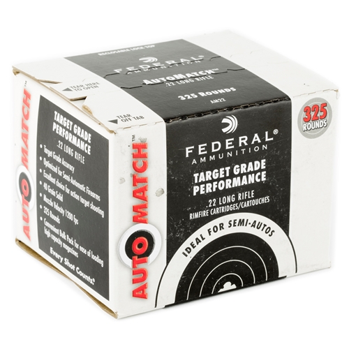 Automatch .22LR, 40gr Solid - 325 Rds