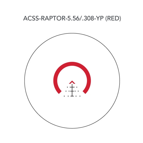 SLx 3x MicroPrism ACSS Raptor 5.56/.308 - Red