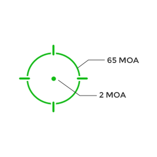 AEMS Mulit Reticle Green Dot w/ Solar and Shake Awake