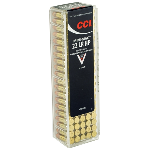 Mini-Mag .22LR, 36gr CPHP