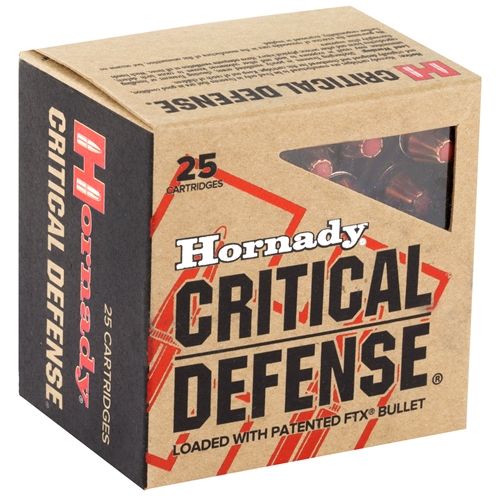 Critical Defense .38 Special +P, 110gr FTX