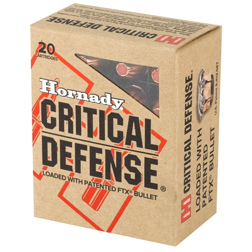 Critical Defense .45acp, 185gr FTX