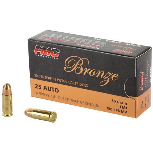 .25acp 50gr FMJ