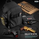 Savior Compact S.E.M.A Pistol Backpack - Obsidian Black