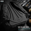 Savior Compact S.E.M.A Pistol Backpack - Obsidian Black