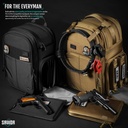 Savior Compact S.E.M.A Pistol Backpack - Obsidian Black