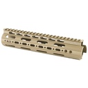 PRO AR15 9" Super Slim Free Float Handguard - FDE Cerakote