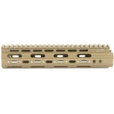 PRO AR15 9" Super Slim Free Float Handguard - FDE Cerakote