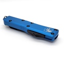 UTX-85 D/E Black Full Serration - Blue Handle