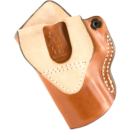 Mini Scabbard Belt Holster, RH for Glock 19, 23, 32, 36- Tan