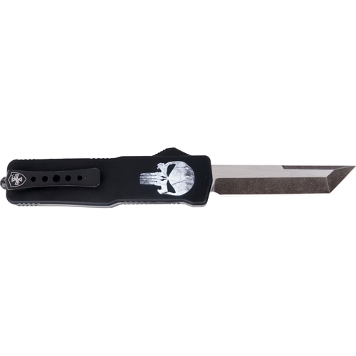 Punisher Skull Aluminum D2 3" OTF Tanto