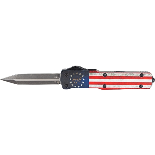 Slim Zinc Betsy Ross D2 Black Dagger