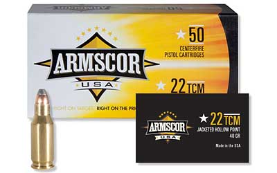 Armscor .22 TCM 40gr JHP