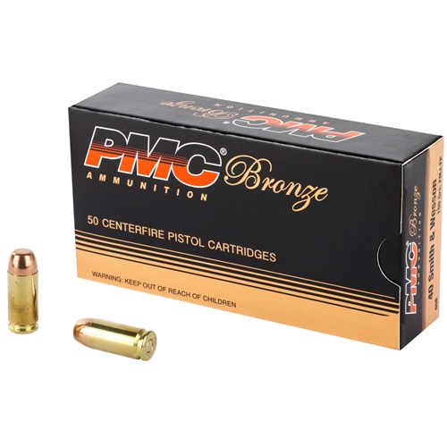 PMC Bronze .40S&W 180gr FMJ-FP