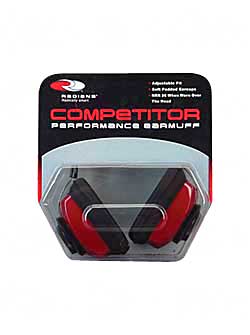 Radians Competitor Ear Muffs - Red