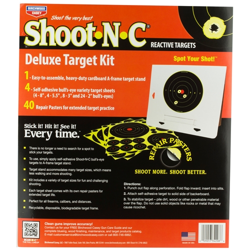 Birchwood Casey Shoot-N-C Deluxe Target Kit