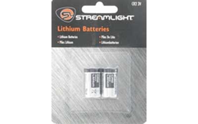 Streamlight CR2 3V Lithium Batteries, 2-Pack