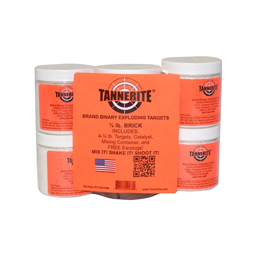 Tannerite 4 Pack of 1/4 LB Targets