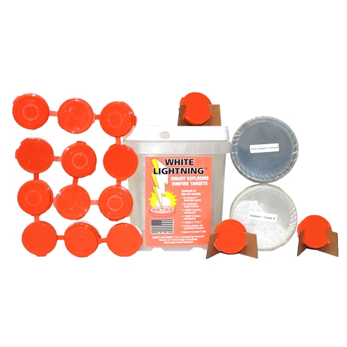 Tannerite White Lightning Rimfire 15-Target Kit