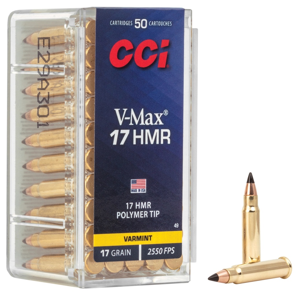 CCI .17HMR 17gr V-Max