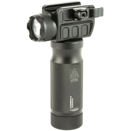 UTG Combat Ops Compact Aluminum Grip Light, QD Mount