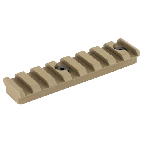 UTG PRO 3.14" (8 Slots) Keymod Picatinny Rail Section - FDE