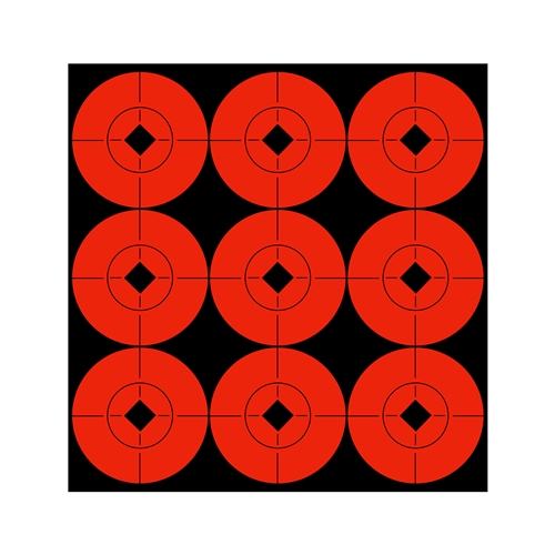 Birchwood Casey 2" Target Spots - 90 Pack