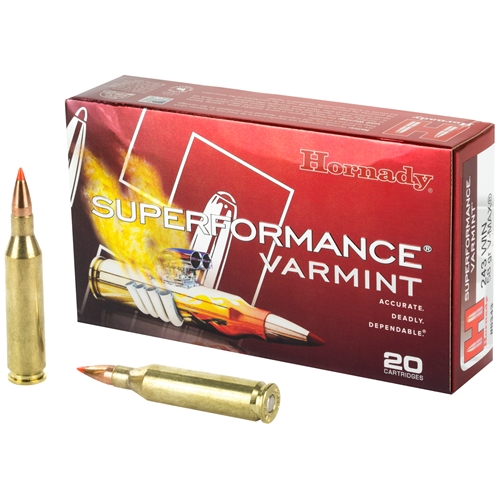 Hornady Superformance Varmint .243 Winchester 58gr V-Max