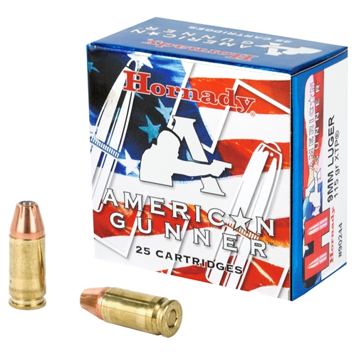 Hornady American Gunner 9mm 115gr XTP