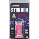 Sabre Dual Capacitor Stun Gun with LED Flashlight - Pink