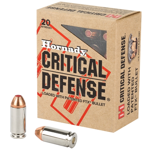 Hornady Critical Defense .40S&W 165gr FTX