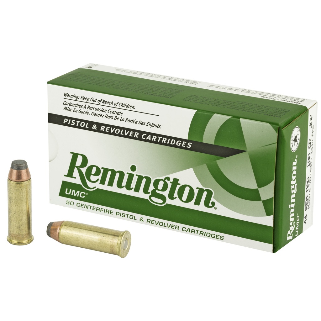 Remington UMC .44 Magnum 180gr JSP