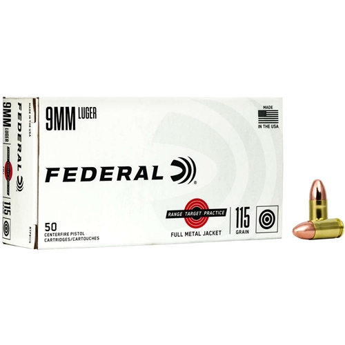 Federal RTP 9mm 115gr FMJ