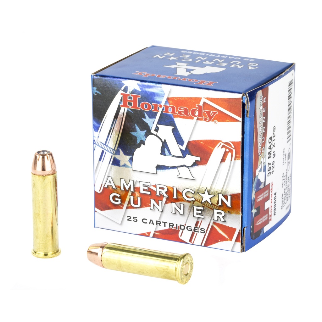 Hornady American Gunner .357 Magnum 125gr XTP