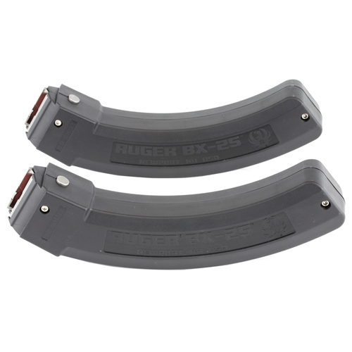 Ruger BX-25 10/22 25 Round .22LR Magazine 2-Pack