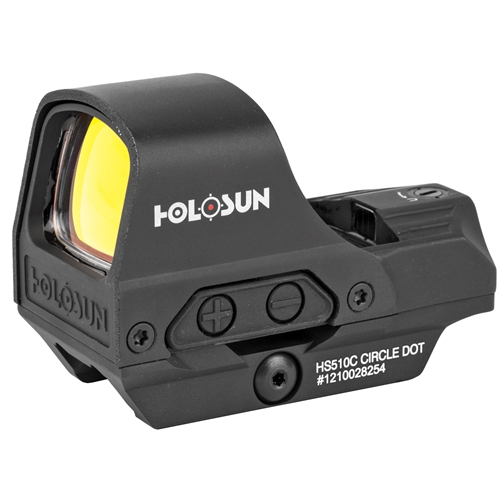 Holosun HS510C Red Reflex Multi Reticle w/ Solar and Shake Awake