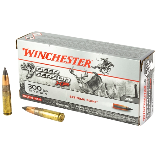 Winchester .300 Blackout Deer Season XP 150gr