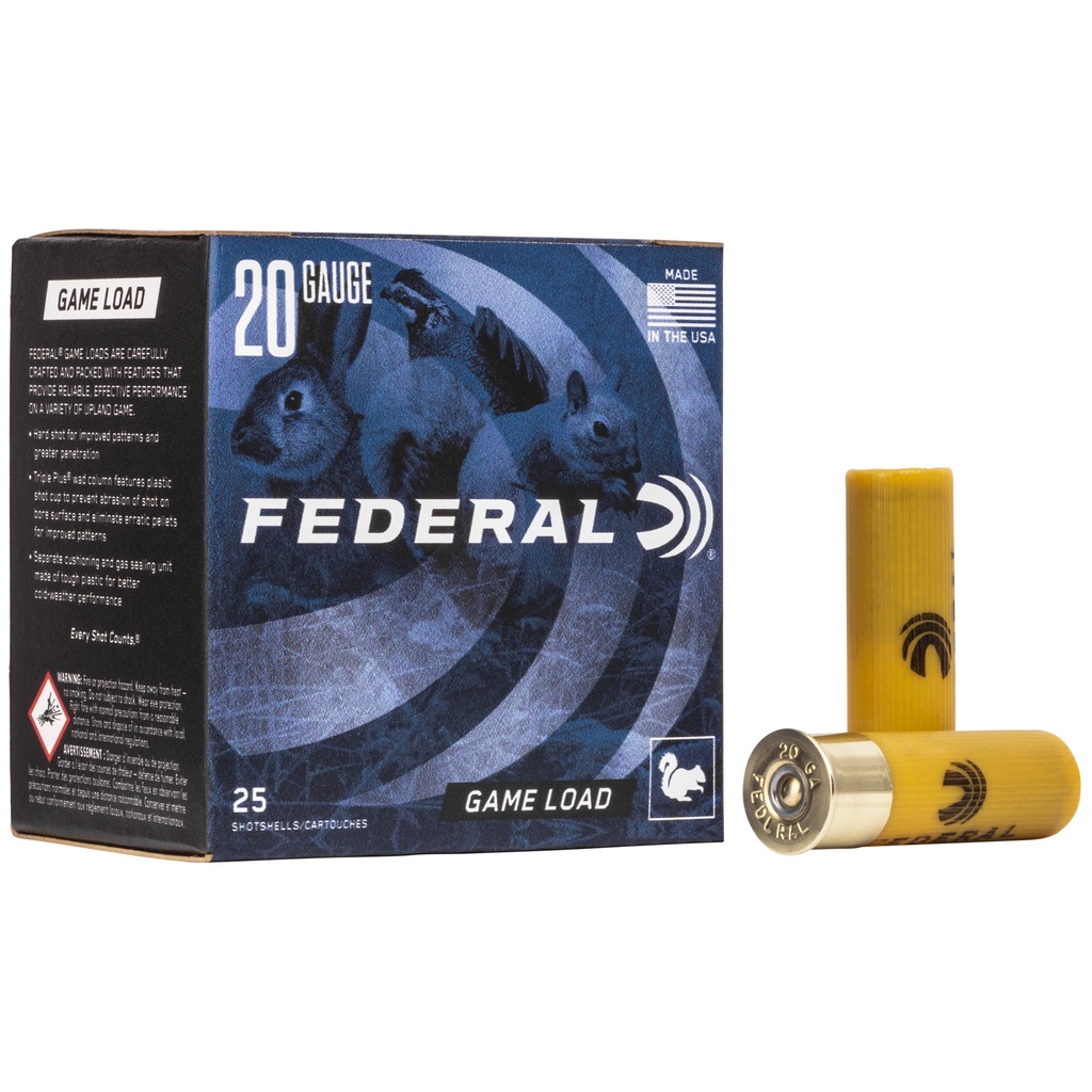 Federal 20 Gauge Game Load 2.75" #8