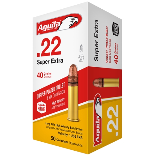 Aguila Super Extra .22LR 40gr HV CPRN