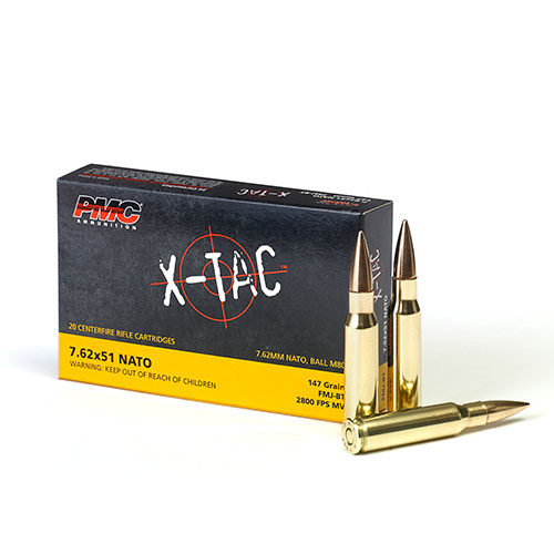 PMC X-Tac 7.62x51 147gr FMJ