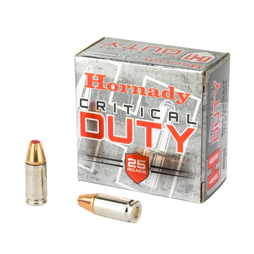 Hornady Critical Duty 9mm +P 124gr FlexLock