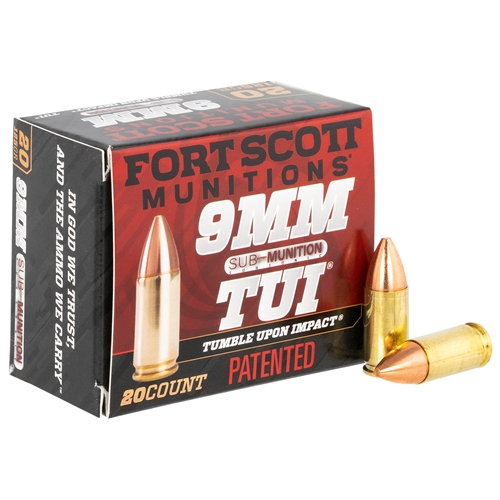 Fort Scott 9mm Subsonic 125gr TUI