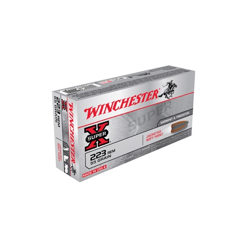 Winchester Super-X .223 Rem 55gr Soft Point