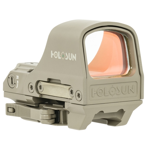 Holosun HE510C-GR Green Reflex Multi Reticle w/ Solar and Shake Awake - FDE