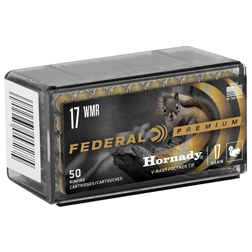 Federal Varmint .17 HMR 17gr V-Max