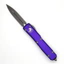 Microtech Ultratech D/E Apocalyptic Standard - Purple Handle