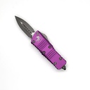 Microtech Mini Troodon D/E Apocalyptic Standard - Violet Handle