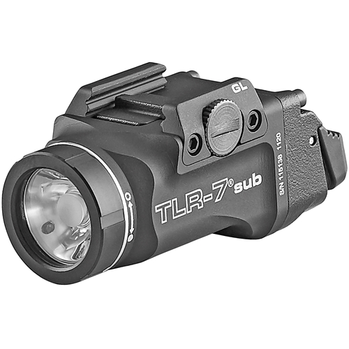 Streamlight TLR-7 Sub Pistol Light for 43X MOS, 500 Lumen