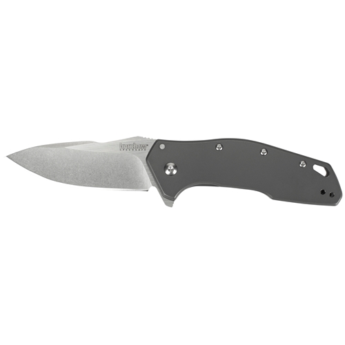 Kershaw Eris 3" Stonewash Drop Point Assisted Open