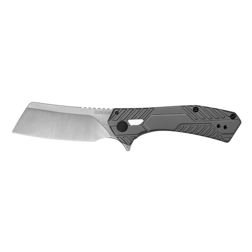 Kershaw Static 2.9" Satin Cleaver Assited Open